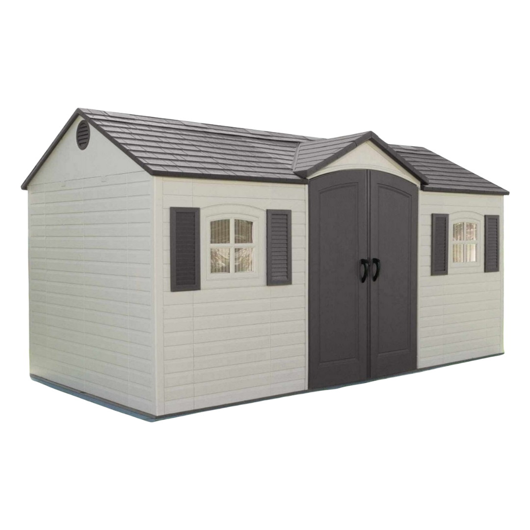 15ft x 8ft Heavy Duty Plastic - Garden Shed