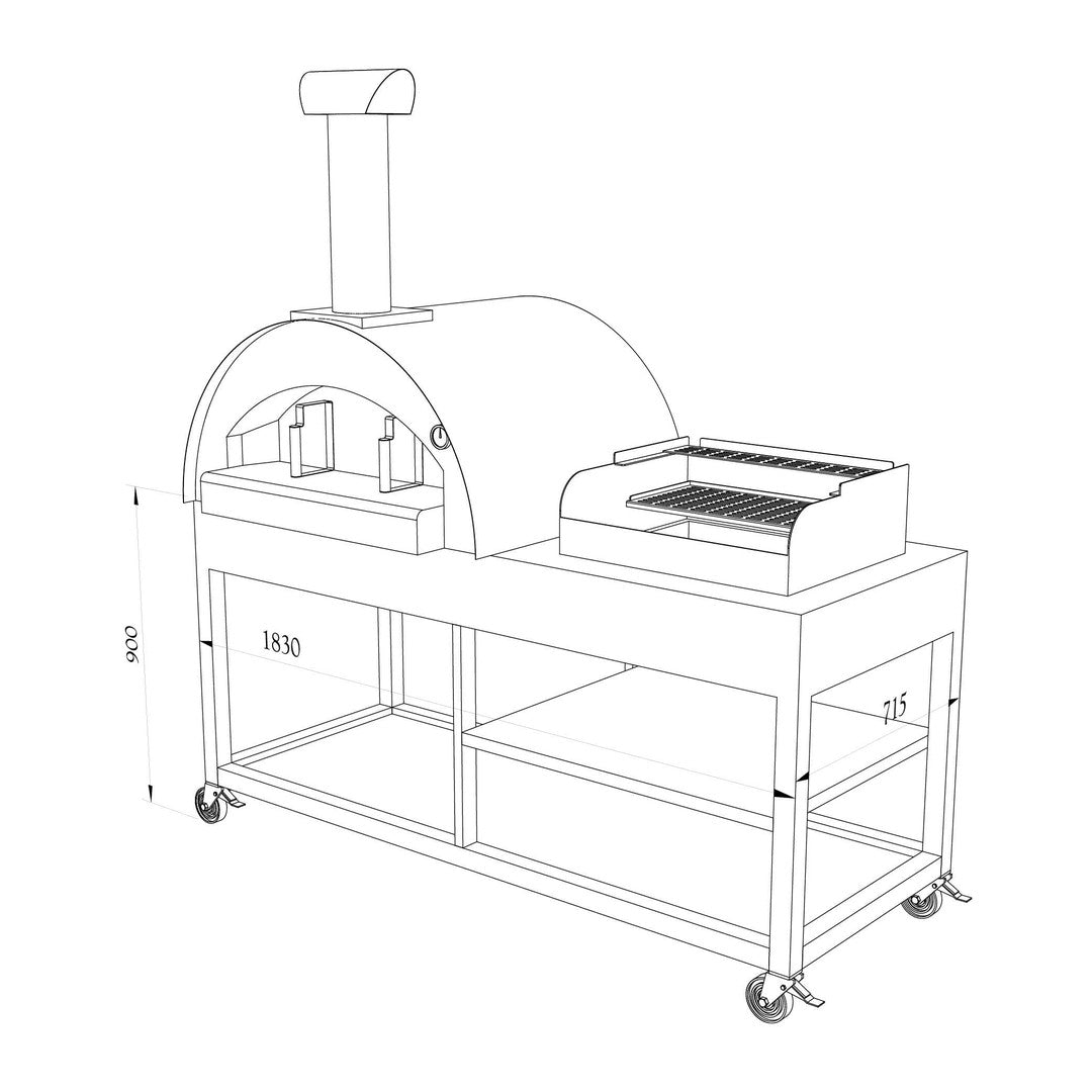 Fumoso Grande - Pizza Oven