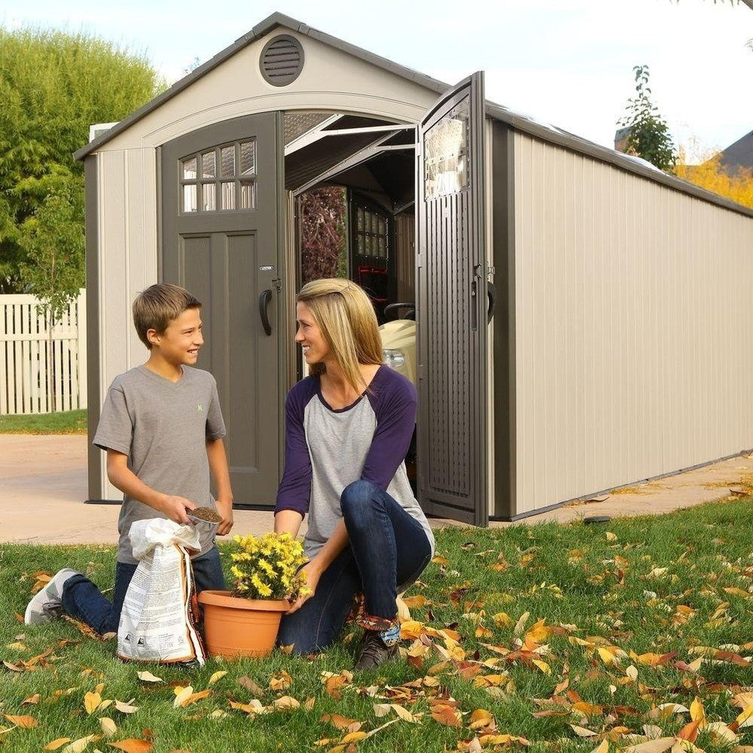 20ft x 8ft Heavy Duty Plastic - Garden Shed