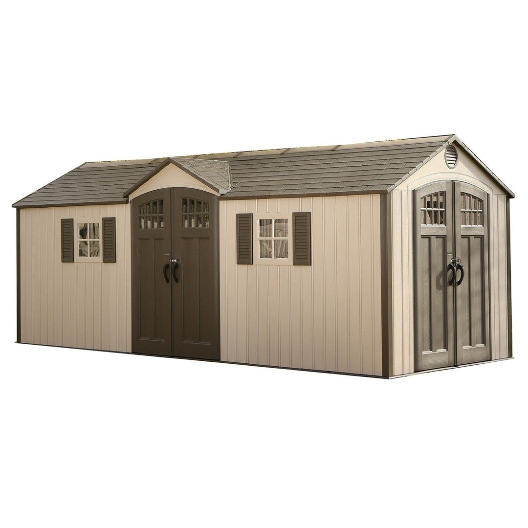 20ft x 8ft Heavy Duty Plastic - Garden Shed