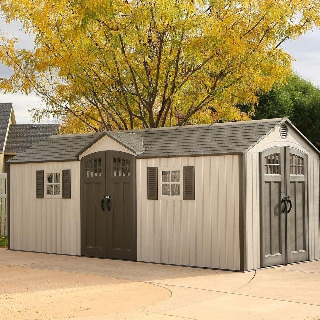 20ft x 8ft Heavy Duty Plastic - Garden Shed