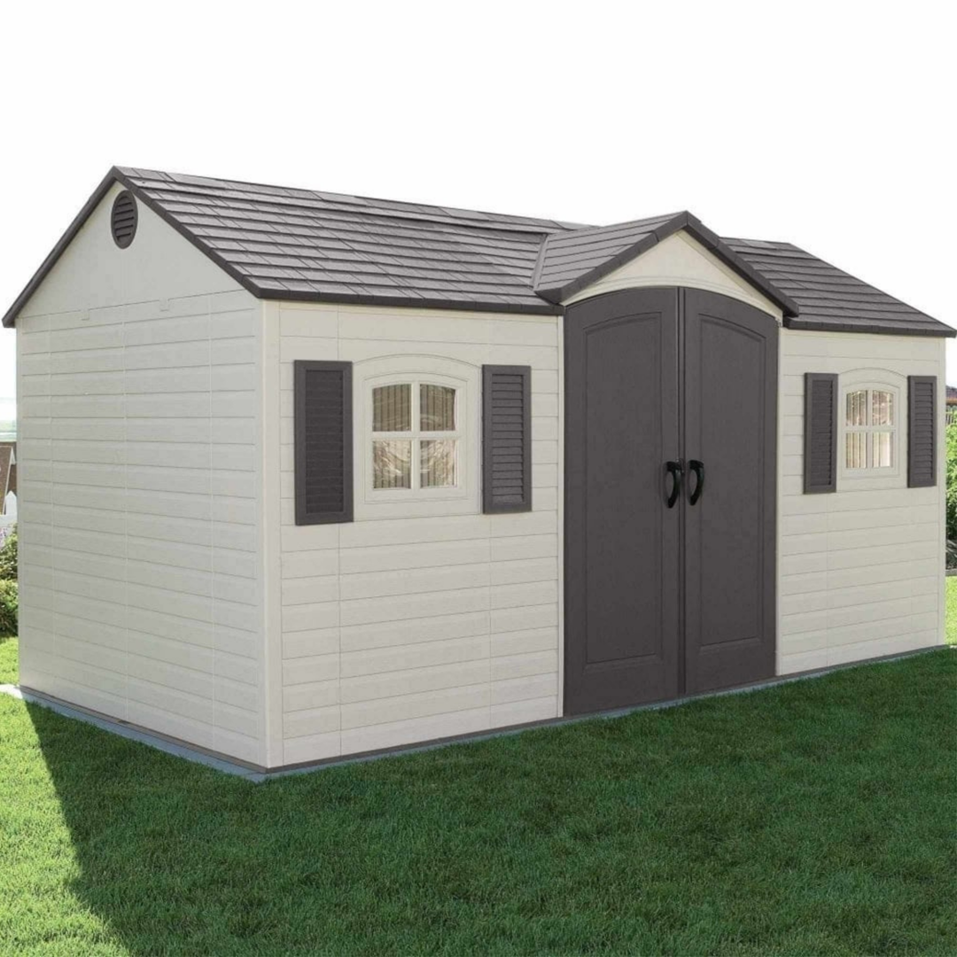 15ft x 8ft Heavy Duty Plastic - Garden Shed