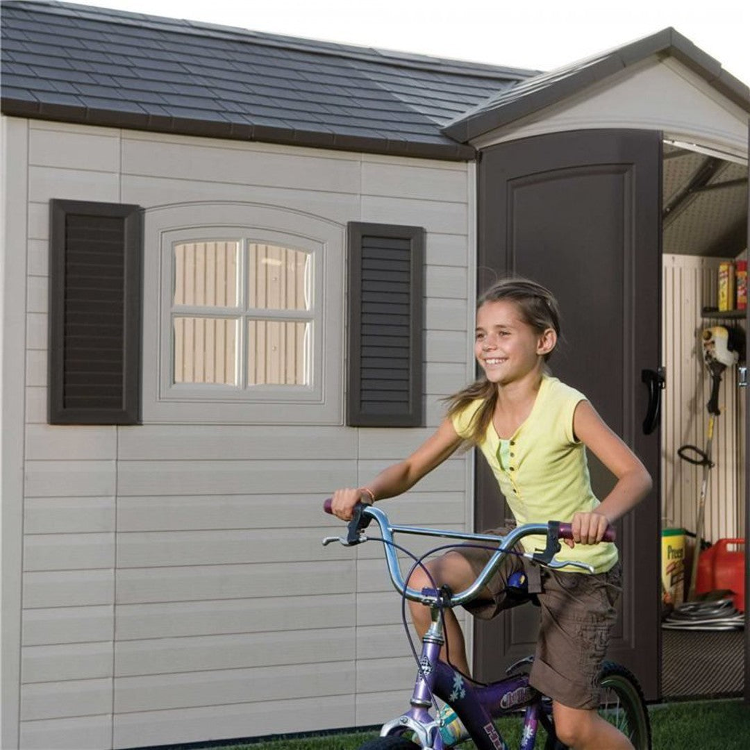 15ft x 8ft Heavy Duty Plastic - Garden Shed