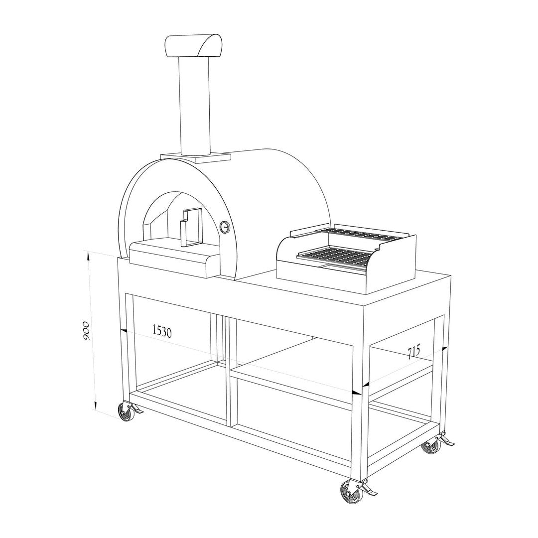 Fumoso Piccolo - Pizza Oven